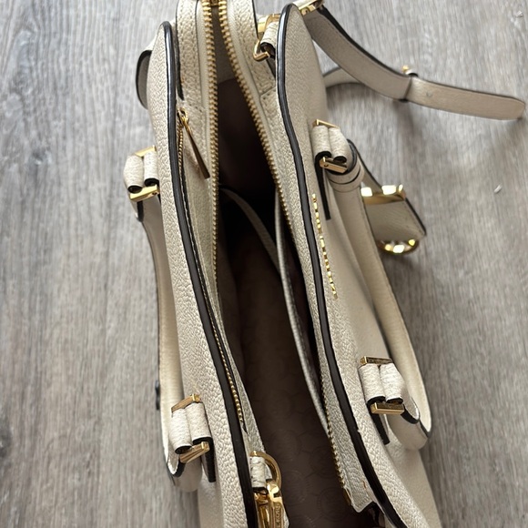 Michael Kors Cream Satchel Bag - Picture 5 of 5